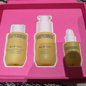 BRAND NEW! BEAUTY COUNTER Brightening Facial oil, Toner & Vitamin C Serum